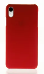 iPhone XR ケース アイフォンxr  耐衝撃 シンプル さらさら ハード ケース 【Color】 ワインレッド