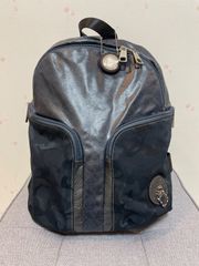 ペレボルサ　リュック　黒　使用感少ない　美品　PELLE BORSA