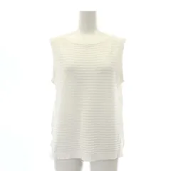 ジョンスメドレー JOHN SMEDLEY ニットタンクトップ シアー シースルー M 白 ホワイト /AT ■OSのサムネイル