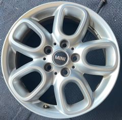 ☆送料無料☆MINI ミニクーパ F56 純正 16インチ ホイール1本 6.5J 54 PCD112 ハブ径約66.6    No.675