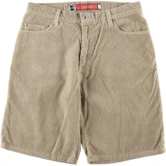 古着 90年代 リーバイス Levi's SILVER TAB シルバータブ LOOSE ルーズ コーデュロイショーツ ハーフパンツ USA製/eaa579832
