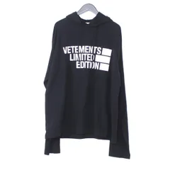 オイルペイント 28f2 22AW VETEMENTS ヴェトモン プルオーバーパーカー