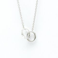 カルティエ(Cartier) K18ホワイトゴールド(K18WG) 無し メンズ,レディース ファッション ペンダントネックレス (シルバー) ベビーラブ ネックレス