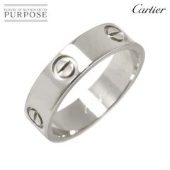 カルティエ Cartier ラブ #58 リング Pt プラチナ 指輪 Love Ring【証明書付き】 90287982