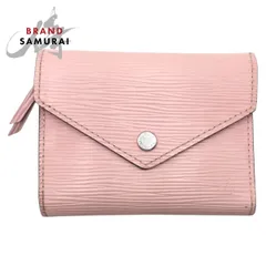 LOUIS VUITTON ルイヴィトン エピ ポルトフォイユ ヴィクトリーヌ ピンク 折り財布 コンパクトウォレット レディース 500896【中古】