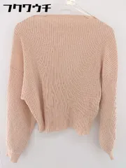 ◇ KBF アーバンリサーチ リブ ニット 長袖 セーター サイズOne オレンジ系 レディース 【中古】 【1105200006223】