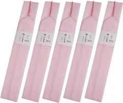 腰紐 モスリン 長尺 ピンク 選べる5本 通年用 大人用 着付け小物 和装小物 きもの 着物 浴衣 ゆかた 和服 腰ひも たすき 無地 おしゃれ ロングタイプ フリーサイズ レディース 女性 ロング