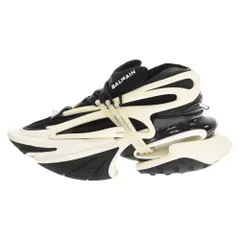BALMAIN (バルマン) UNICORN ネオプレン ユニコーン ローカットスニーカー ブラック/ホワイト YM1VJ309のサムネイル