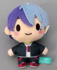 【中古】キーホルダー 青柳冬弥 ふわぷち マスコット“Vivid BAD SQUAD”(EX) 「劇場版プロジェクトセカイ 壊れたセカイと歌えないミク」