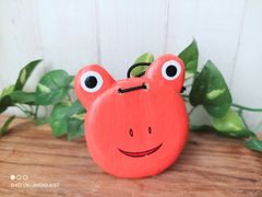カエルカスタネット　オレンジ