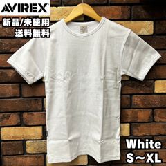 【AVIREX/アビレックス】DAILY UネックT 半袖Tシャツ アビィレックス avirex 7835934006 6143502 ホワイト デイリー アヴィレックス short sleeve U-NECK 丸首 CREW-NECK 新品 正規品 送料無料