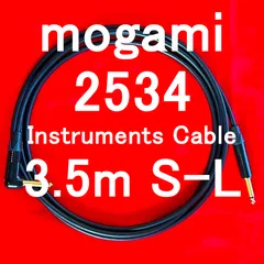 mogami 2534 Instruments Cable w/ Neutrik Gold Plated Plug SL 3.5m