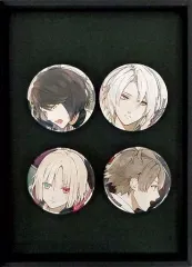 【中古】バッジ・ピンズ(キャラクター) [単品] 隼人＆滉＆翡翠＆累 ブック型ケース入り缶バッジ4個セット 「PS Vitaソフト ニル・アドミラリの天秤 帝都幻惑綺譚 アニメイト限定セット」 同梱特典