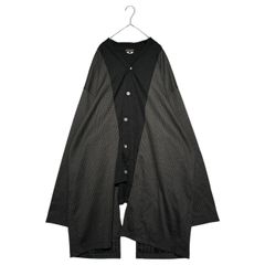 COMME des GARCONS HOMME PLUS(コムデギャルソンオムプリュス) 21AW DARKROOM期 docking cardigan ダークルーム ドッキング カーディガン PH-T002 L ブラック AD2021のサムネイル