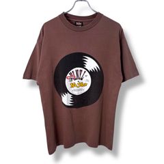 【Rare】 90s NO JOKE Band Print T-Shirt 90年代 ノージョーク バンド Tシャツ 半袖 シングルステッチ USA製 アメリカ製 レコード