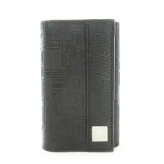 ダンヒル dunhill ディーエイト キーケース 6連 レザー 型押し 黒 ブラック /AH10 ■GY18のサムネイル