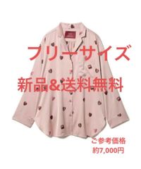【未開封】ジェラートピケ ハートチョコモチーフシャツ