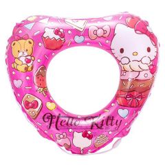Sanrio ハローキティ 浮き輪 100cm ドット柄 リボン - メルカリ
