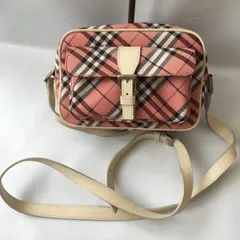 美品　BURBERRY BLUE LABEL（バーバリーブルーレーベル）チェック　ショルダー　バッグ