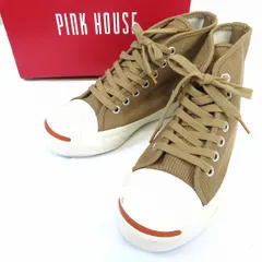 #as ピンクハウス PINK HOUSE スニーカー S 茶系 ハイカット シューズ 靴 箱付き レディース [960940] k01のサムネイル