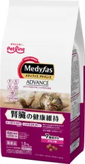 【同梱不可】【3個セット】 ペットライン メディファスアドバンス 腎臓の健康維持 7歳頃から チキン味 1.5kgのサムネイル