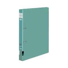 コクヨ DリングファイルS型再生PP表紙 A4タテ 2穴 200枚収容 背幅34mm 緑 フ-FD420NG 1セット（10冊）