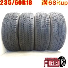 中古 235/60R18 BRIDGESTONE BLIZZAK DM-V3 4本 スタッドレスタイヤ ブリヂストン ブリザック DM-V3 オデッセイ エクストレイル アウトランダー レクサスRX   などに 中古タイヤ 18インチ