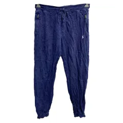 POLO RALPH LAUREN ロングパンツ Ｌサイズ ポロラルフローレン ジュニアサイズ ネイビー 古着卸 アメリカ仕入 2503-1126