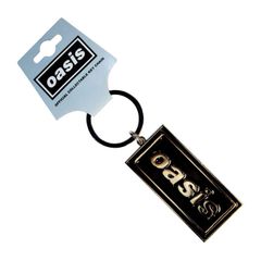 新品■OASIS 正規品 バンド ロゴ キーチェーン キーホルダー