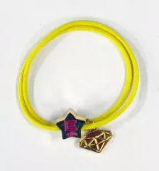 【中古】アクセサリー(非金属)(女性) [単品] E-girls(イエロー) 会場限定ゴムブレス 「E-girls LIVE TOUR 2015“COLORFUL WORLD”」