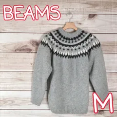 L&#39;Appartement DEUXIEME CLASSE - 美品♡ウール100%  ノルディックセーター ノルディックニット ヴィンテージ ノルディック求心柄セーター ウール100％ ニット・セーター