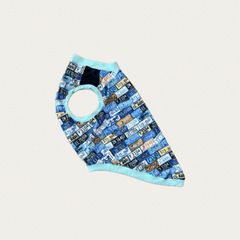 【専用】犬服　3L胴回64　ウォーターCOOL　ナンバープレート×肩切替メッシュNV