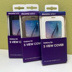 Galaxy S6 S VIEW COVER／White・Black・Goldいずれか一つ