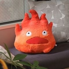 【タグ付き新品】ハウルの動く城 ぬいぐるみ カルシファー L ジブリ