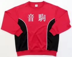 【中古】アウターウェア 音駒高校(文字白) レディース プルオーバー(トレーナー) レッド Mサイズ 「ハイキュー!!×しまむら」