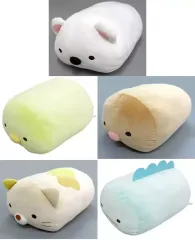【中古】クッション・抱き枕・本体 全5種セット もちもちつつがたクッション 「すみっコぐらし」 タイトー限定