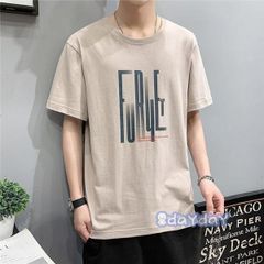 文字 カジュアル 半袖Tシャツ プリントTシャツ 春夏 英文字 クルーネック 半そでTシャツ 黒 白 半そで Tシャツ メンズ プリント 涼しいTシャツ