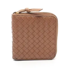 ボッテガヴェネタ BOTTEGA VENETA ラウンド財布 イントレチャート 152923 レザー 財布 ユニセックス Used B