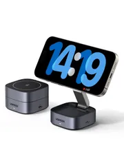 【在庫セール】マグセーフ 充電スタンド 折りたたみ式 7.5W iPhone 16/16 magsafe対応 Plus/15 Pro/15 2in1 Pro Max/14/13/12 ワイヤレス充電器 シリーズ、AirPods 3/2/Pro MagFlow