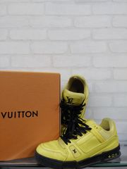 ルイヴィトン 22SS LV Trainer トレーナー ローカットスニーカー イエロー VL0291