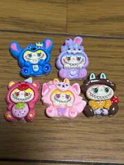 デコパーツ　labubu 5種類