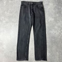 先染め USA製 90s Levi's 501 ブラックデニム W32 L34 - メルカリ