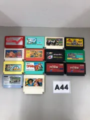 A44 ジャンク品　ファミコン　カセット　ソフト　14本セット