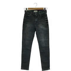 YANUK / ヤヌーク | PATRICIA ストレッチ スキニー ブラックデニムパンツ | 23 | ブラック | レディース