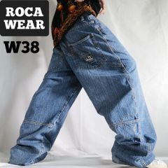 USA古着 rocawear デニムパンツ buggy ワイド ルーズ 34 USA古着 rocawear デニムパンツ buggy ワイド ルーズ 34 古着
