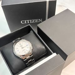 シチズン アテッサ エコドライブ シルバー H110-T011331 箱 - メルカリ