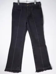 フミカウチダ FUMIKA UCHIDA パンツ FUMIKA UCHIDA / CORDUROY BELTED 2-TUCK SLACKS / BROWN - 601