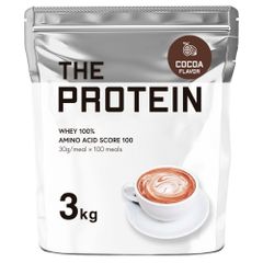 プロテイン 3kg ココア ザプロ THE PROTEIN ホエイプロテイン 美味しい ダイエット 女性 男性 プロテインダイエット 甘すぎない 高たんぱく 送料無料