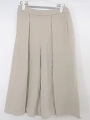 ◇ SENSE OF PLACE by URBAN RESEARCH ウエストゴム ワンタック パンツ サイズF ベージュ レディース P  【中古】 【1209160007808】