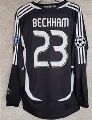 新品06-07レアルマドリード23番BECKHAMベッカムユニフォーム サイズL